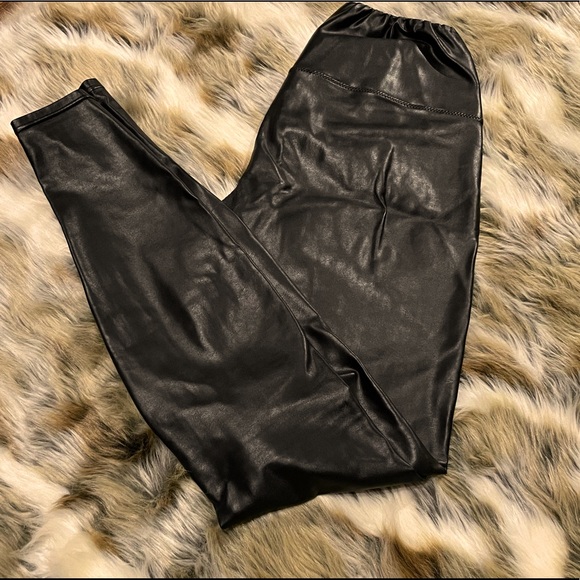 Wilfred Free Daria vegan leather tights. - Picture 1 of 2